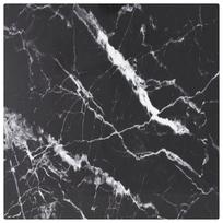 Stalviršis juodas 30x30cm grūdintas stiklas 6mm