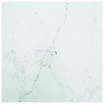 Stalviršis baltas 70x70cm grūdintas stiklas 6mm