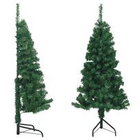 Dirbtinė kampinė Kalėdų eglutė žalia 150cm PVC
