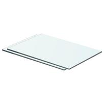 Lentynos 2vnt skaidrios 40x20cm stiklo plokštė (243814x2)