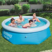 Pripučiamas baseinas Bestway Fast Set 244x66cm apvalus