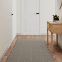 Kilimas-takelis sidabrinis 80x150cm sizalio imitacija