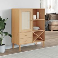 Komoda SENJA ruda 90x40x112cmcm pušies masyvas