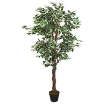 Dirbtinis fikusas žalios spalvos 180 cm 1008 lapai