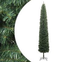 Siaura Kalėdų eglutė su stovu 270cm PVC