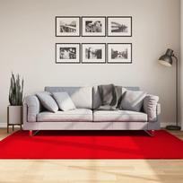 Kilimas HUARTE raudonos spalvos 140x200cm trumpi šereliai