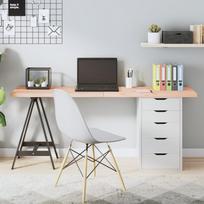 Stalviršis 160x40x(2–4)cm neapdorotas ąžuolo medienos masyvas