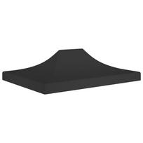 Proginės palapinės stogas juodos spalvos 45x3m 270 g/m²