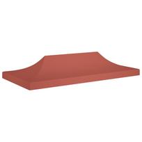 Proginės palapinės stogas terakota spalvos 6x3m 270 g/m²