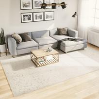 Shaggy kilimas PAMPLONA kreminis 240x340cm aukšti šereliai