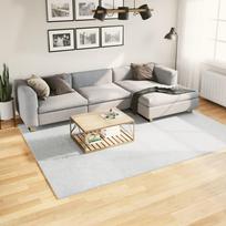 Kilimas OVIEDO pilkos spalvos 200x280cm trumpi šereliai