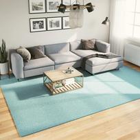 Kilimas OVIEDO žalios spalvos 240x340cm trumpi šereliai