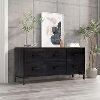 Spintelė daiktams juoda 110x30x45cm pušies medienos masyvas