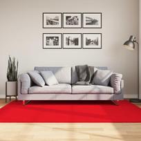 Kilimas OVIEDO raudonos spalvos 140x200cm trumpi šereliai