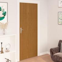 Lipnios plėvelės durims 2vnt šviesi ąžuolo 210x90cm PVC
