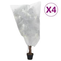Uždangalai augalams su virvutėmis 4vnt 08x1m 70g/m²