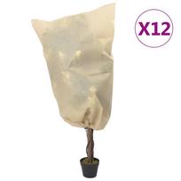 Uždangalai augalams su virvutėmis 12vnt 08x12m 70g/m²
