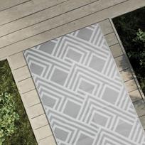Lauko kilimas pilkos spalvos 80x150cm PP