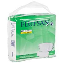 Flufsan Vienkartinės sauskelnės suaugusiems 15vnt L dydis