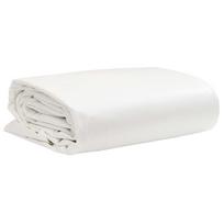 Tentas baltos spalvos 15x6m 650g/m²