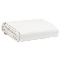 Tentas baltos spalvos 2m skersmens 650g/m²