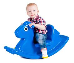 Little Tikes mėlynas supamasis arkliukas 4279