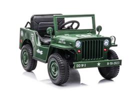 Vaikiškas elektromobilis JH-103 4x4 kariškai žalios spalvos