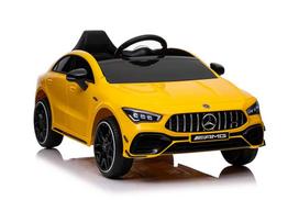 Elektromobilis Mercedes CLA 45s AMG Yellow 4x4