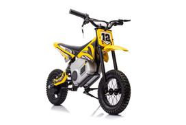 Elektrinis krosinis motociklas vaikams A9901 geltonas
