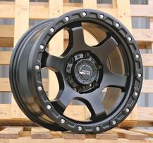 Ratlankis RACINGLINE 3S240 R17x8.5 6x139.7 ET 10 CB 106.1 (Black Half Matt) (1130 kg)