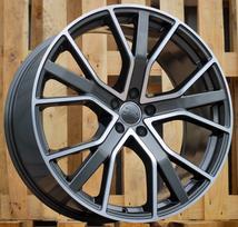 Ratlankis RACINGLINE B5131 R20x9 5x112 ET 31 CB 66.5 (Grey Polished Half Matt) (850 kg)