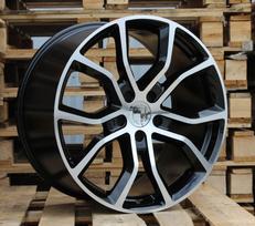 Ratlankis RACINGLINE B5362 R21x11 5x130 ET 58 CB 71.6 (Black Polished) (900 kg)