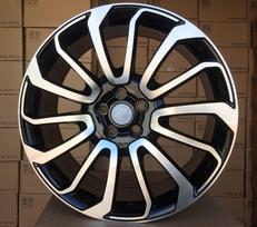 Ratlankis RACINGLINE BY959 R22x9.5 5x120 ET 45 CB 72.6 (Black Polished) (1000 kg)