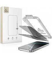 (Privacy) Apsauginis grūdintas stiklas Apple iPhone 16 Pro telefonui "Tech-Protect Quick Set+ 2-Pack"