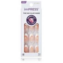 Kiss Adhesive nails Impress Nails Fearless priklijuojami dirbtiniai nagai - 30 vnt.