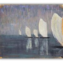 Reprodukcija „Laiveliai“, Mikalojus Konstantinas Čiurlionis (1906)