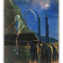Reprodukcija „Laidotuvių simfonija V“, Mikalojus Konstantinas Čiurlionis (1903)
