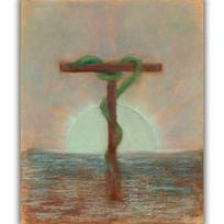 Reprodukcija „Regėjimas“, Mikalojus Konstantinas Čiurlionis (1905)