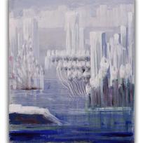 Reprodukcija „Pasaulio sutvėrimas VI“, Mikalojus Konstantinas Čiurlionis (1906)