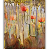 Reprodukcija „Pasaulio sutvėrimas IX“, Mikalojus Konstantinas Čiurlionis (1906)
