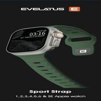 Išmanusis laikrodis „Evelatus Evelatus“ laikrodis 38 / 40 / 41 sportinis silikoninis dirželis, žalias