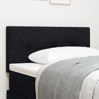 Galvūgalis mygtukų siuvinėtas juodas 90 cm audinys