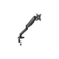 TV laikiklis 17"-32" monitoriaus spyruoklinis laikiklis, juodas