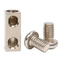 Plieninio kabelio tvirtinimas - D tipo 5.9x6 mm - plieninio kabelio spaustukas