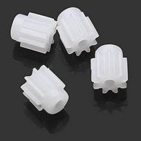 Variklio krumpliaračių rinkinys 4 vnt. dronui Syma X5C X5SC X5SW X5C-1 | Patvarus plastikinis pakaitinis | Baltas balta