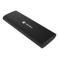 Išorinio kietojo disko dėklas SSD Korpusas - NATEC NKZ-2286 M.2 10TB USB 3.2 Gen 2 Juodas
