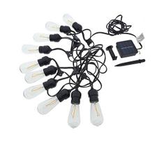 LED Saulės energijos grandinė 10xLED/1,2V 600 mAh 5,94m IP44 šilta balta