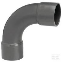 PVC lenkimas 90° 160mm 7160590