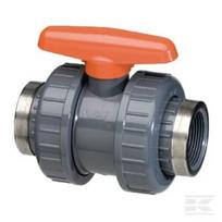 PVC užrakto vožtuvas DID 1/2"x1/2" KS12PVC