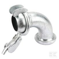Vyriškas/moteriškas 3 1/2" alkūnė 90° Bauer 1041101